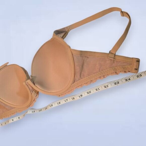 Montelle Intimates Mystique Plunge‎ Bra - Size 32F - Picture 5 of 5